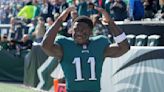 Eagles WR A.J. Brown reacts to drug test 1 day after monster 3TD game: 'Rogerrrrr this is not random'