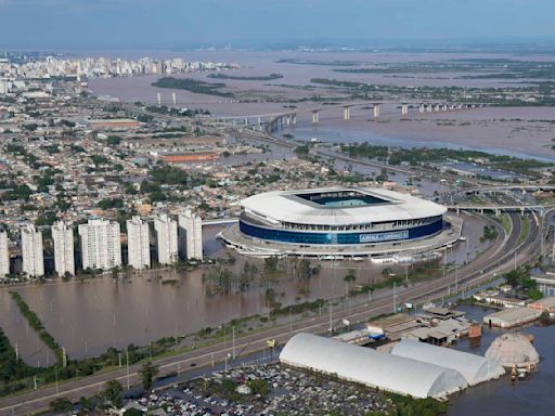 Brazil's soccer federation suspends matches for 3 southern clubs because of flooding