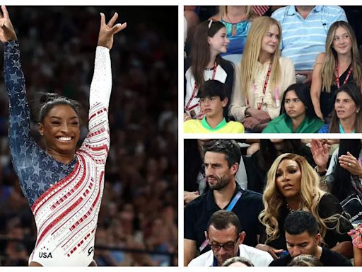Nicole Kidman, Serena Williams, Spike Lee and other Hollywood celebs watch Simone Biles win another Olympic gold | - Times of India