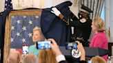 Hillary Clinton Honored as Secretary of State Portrait Is Unveiled: 'You Reminded the World of Who America Is'