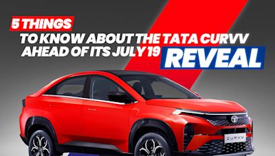 2024 Tata Curvv And Curvv EV To Be Unveiled On July 19, Top 5 Things To Know Ahead Before Booking: Design...