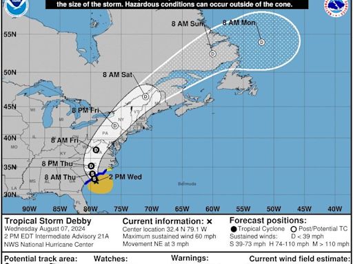 What to expect when Tropical Storm Debby hits Central New York