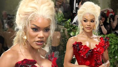 Teyana Taylor Sports One of Her Burlesque Costumes to the Met Gala