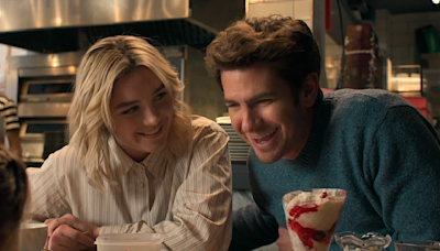 New Adorable Photo Of Andrew Garfield And Florence Pugh In We Live In Time Is Being Hilariously Memed