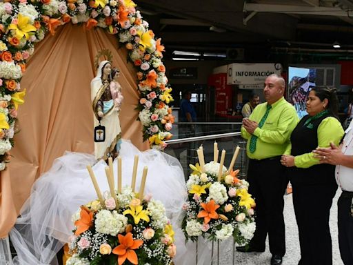 Así celebran Día de la Virgen del Carmen, patrona de los conductores