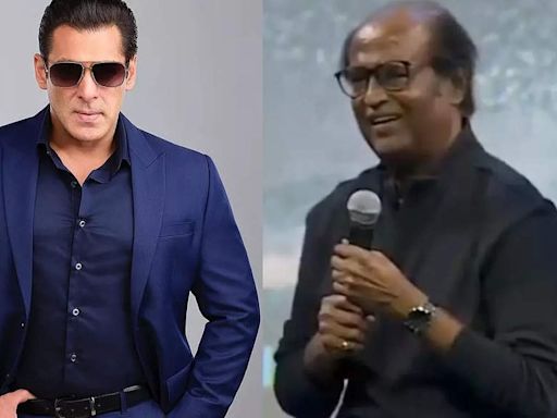 Throwback Thursday! When Rajinikanth reacted to working with Salman Khan | Tamil Movie News - Times of India