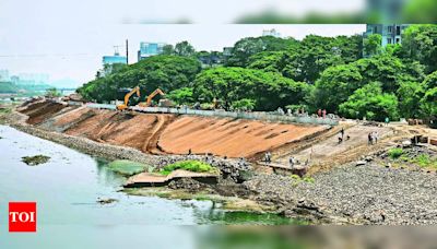 Opposition blames riverfront development project for floods in Pune | Pune News - Times of India