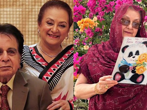 Saira Banu reveals Dilip Kumar used to call her ‘aunty’, pens note about their pure love: ‘Saira, you are my…’
