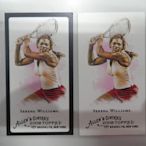 2008 Topps Allen & Ginter Serena Williams 小威廉絲  MINI & 黑邊球員卡