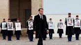 Francia rinde homenaje a víctimas del ataque de Hamás