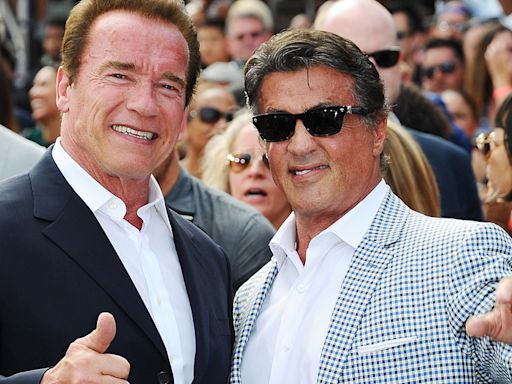 Arnold Schwarzenegger leads birthday tributes to Sly Stallone