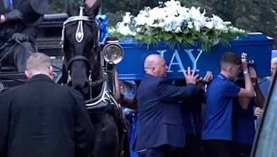 Jay Slater’s funeral held to the sound of drum and bass