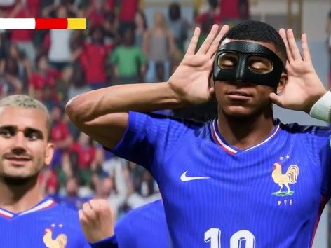 La máscara de Kylian Mbappé, incluida en el EA FC 24 - MarcaTV