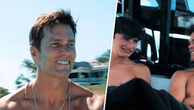 Tom Brady and his kids are getting the ‘summer started’ in new video from holiday weekend