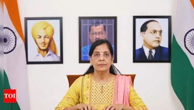 Arvind Kejriwal still in jail, wife Sunita to hit AAP's Haryana campaign trail | Delhi News - Times of India