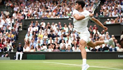 Wimbledon | Carlos Alcaraz - Frances Tiafoe, en imágenes