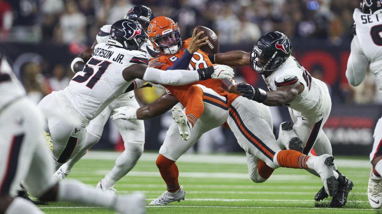 Bears vs. Texans final score, results: Houston moves to 2-0 as Caleb Williams sacked seven times in loss | Sporting News Canada