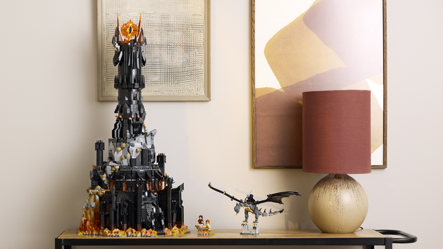Lego's Lord of the Rings Barad-Dûr Set Will Cast an Evil Eye Over Your Domain