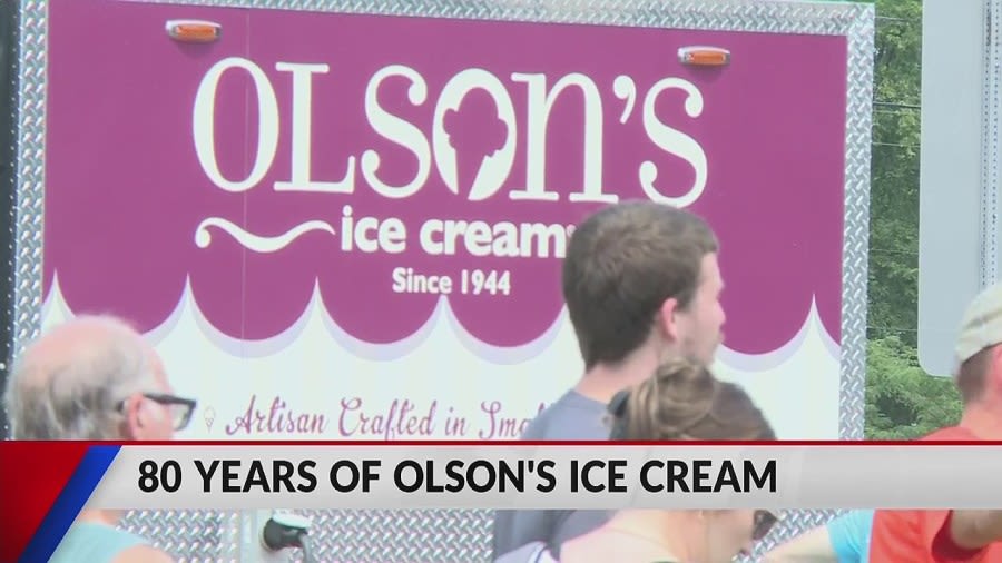 Eau Claire celebrates 80 years of Olson’s Ice Cream