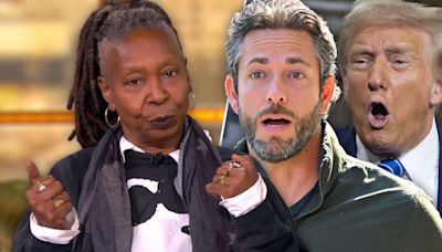 ‘The View’s Whoopi Goldberg “Schools” Zachary Levi After ‘Shazam’ Star Said Endorsing Donald Trump Could End His Hollywood...