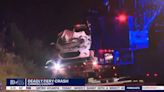 Three killed in fiery crash after wrong-way driver slams into 2 cars, GA troopers say