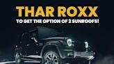 Upcoming 2024 Mahindra 5 Door Thar ROXX Will be Available With 2 Sunroof Options - ZigWheels