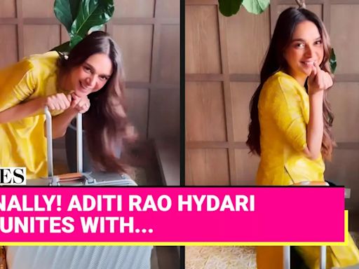 Aditi Rao Hydari's Luggage Saga at Heathrow: From Anxiety to Joy in 45 Hours | Etimes - Times of India Videos