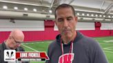 Wisconsin football coach Luke Fickell on All-Big Ten safety Hunter Wohler