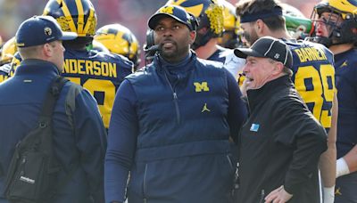 Replacing a championship coach is hard. But Sherrone Moore has to clean up Jim Harbaugh's mess, too.