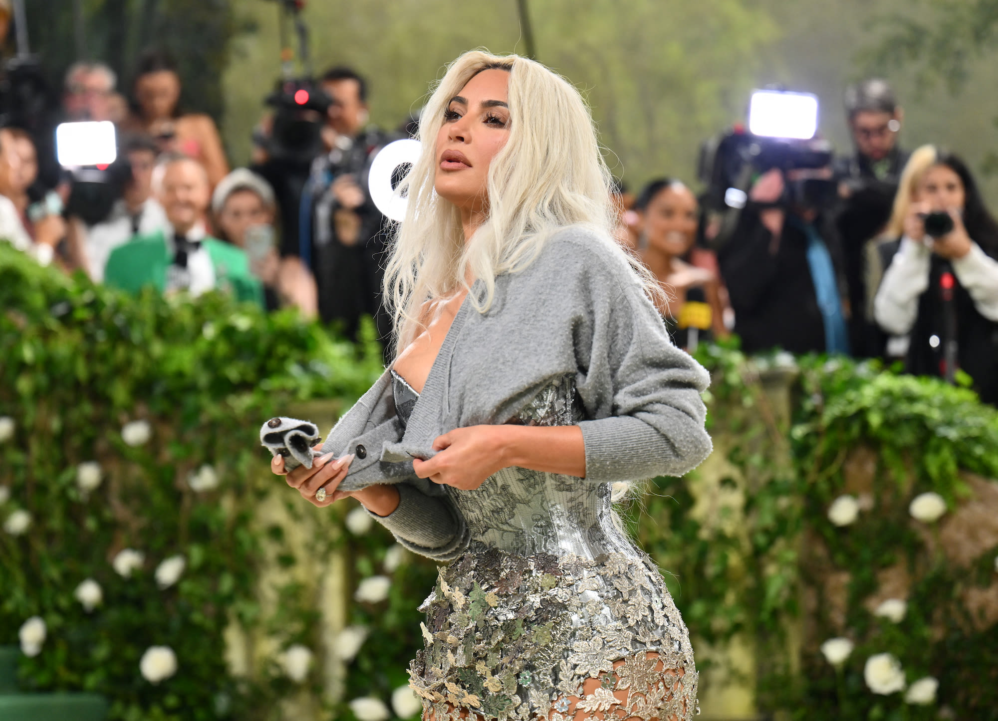 Kim Kardashian Says Breathing Is an ‘Art Form’ in Met Gala Corset Dress