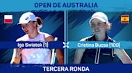 Open de Australia: Swiatek vs. Bucsa (6-0, 6-1)