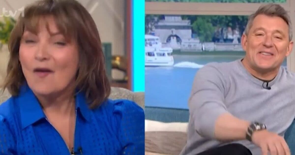 Lorraine Kelly's racy four-word response as Ben Shephard gets flirty on air