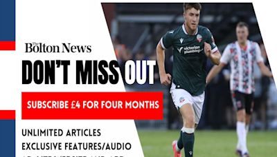 ENDS MIDNIGHT: Don't miss out on any Wanderers coverage with £4 for four months