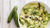 Recette petit budget pour la rentrée : les tagliatelles de courgettes au chèvre frais, à faire en moins de 10 min