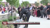 Mishawaka Police holds memorial honoring fallen officers and K9