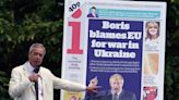 Nigel Farage hits back at 'hypocrisy' of Boris Johnson over Ukraine comments