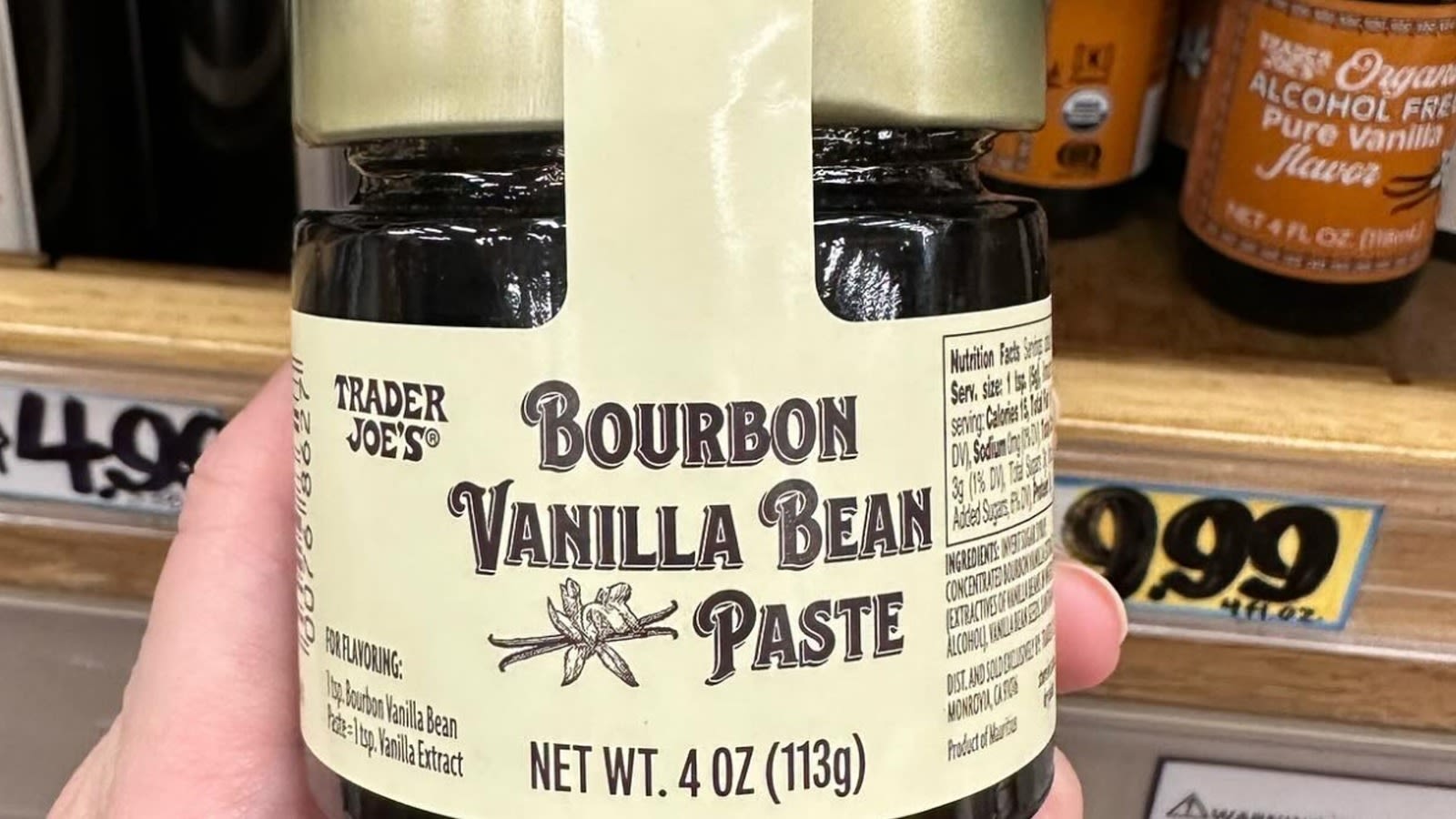 Trader Joe's Bourbon Vanilla Bean Paste Is An Elevated Swap For Extract