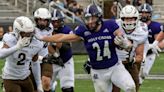 Holy Cross football raises high Patriot League trophy for fourth straight year