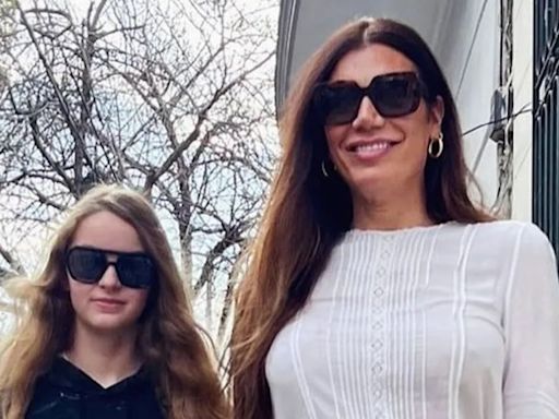 Dupla con estilo: Florencia de la V posó con su hija Isabella de 12 años, cada día más fashionista