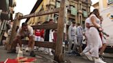 San Fermín 2024 | El desmontaje del vallado tras el octavo encierro