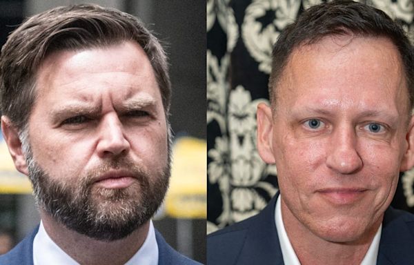 Peter Thiel plays kingmaker again as Trump picks JD Vance for veep