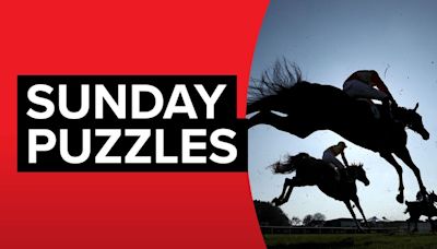 Sunday puzzles: can you solve these racing-themed questions?