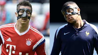 'I couldn't see!' - Kylian Mbappe warned custom mask 'can slow down a player' as Robert Lewandowski recalls 'annoying' experience at Bayern Munich ahead of Poland's crunch Euro 2024 clash...