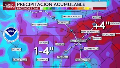 Ante próximas lluvias, Austin y San Antonio podrían correr un alto riesgo de inundación repentina