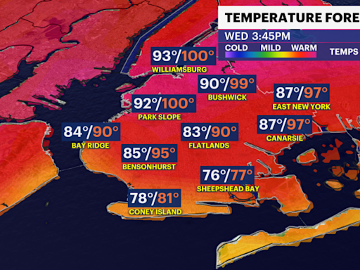 STORM WATCH: Tacking potentially severe thunderstorms for Brooklyn; temperatures fall for Thursday