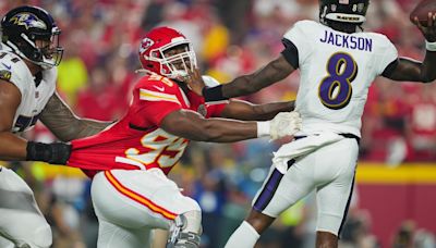 Chiefs' Chris Jones Praises Ravens & Teammate After Win