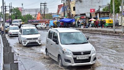 Ghaziabad gets pre-monsoon rain along with waterlogging