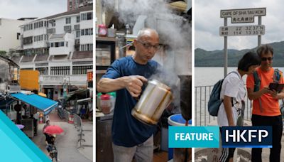 A historic town straddling Hong Kong-China border begins a modest tourism transformation