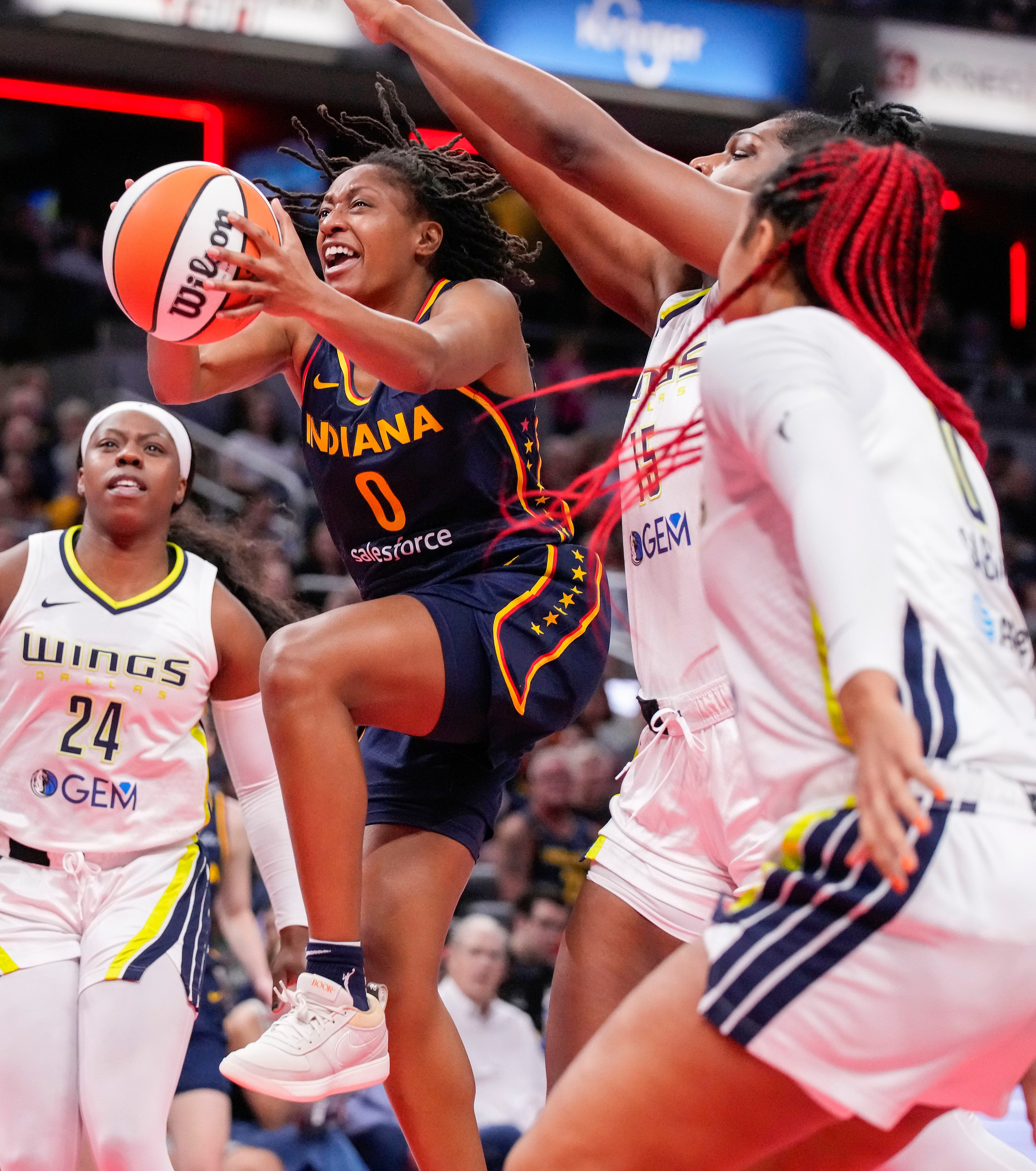 Indiana Fever beat Dallas Wings 110-109, Caitlin Clark scores career-high 35 points in win