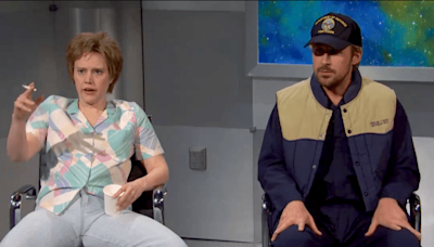 SNL Video: Kate McKinnon Returns to Manhandle Ryan Gosling During Another Steamy Alien Abduction